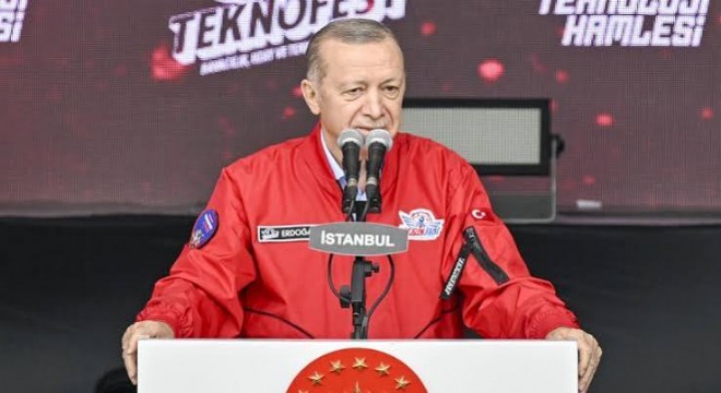 Erdoğan: Savunma sanayisinde yeni başarılar için çalışmalarımızı sürdürüyoruz