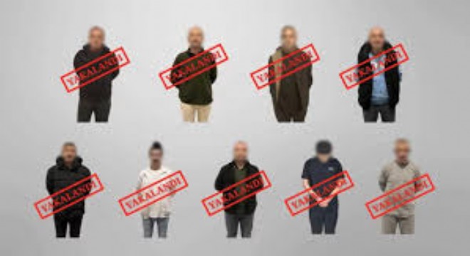 Yurt Dışında Aranan 9 Suçlu Yakalanarak Türkiye’ye Getirildi